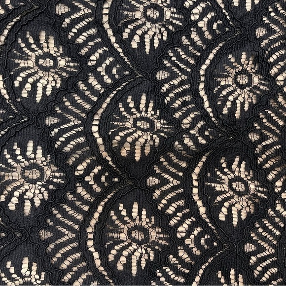 Monteau black lace dress. Like new. - Picture 9 of 13